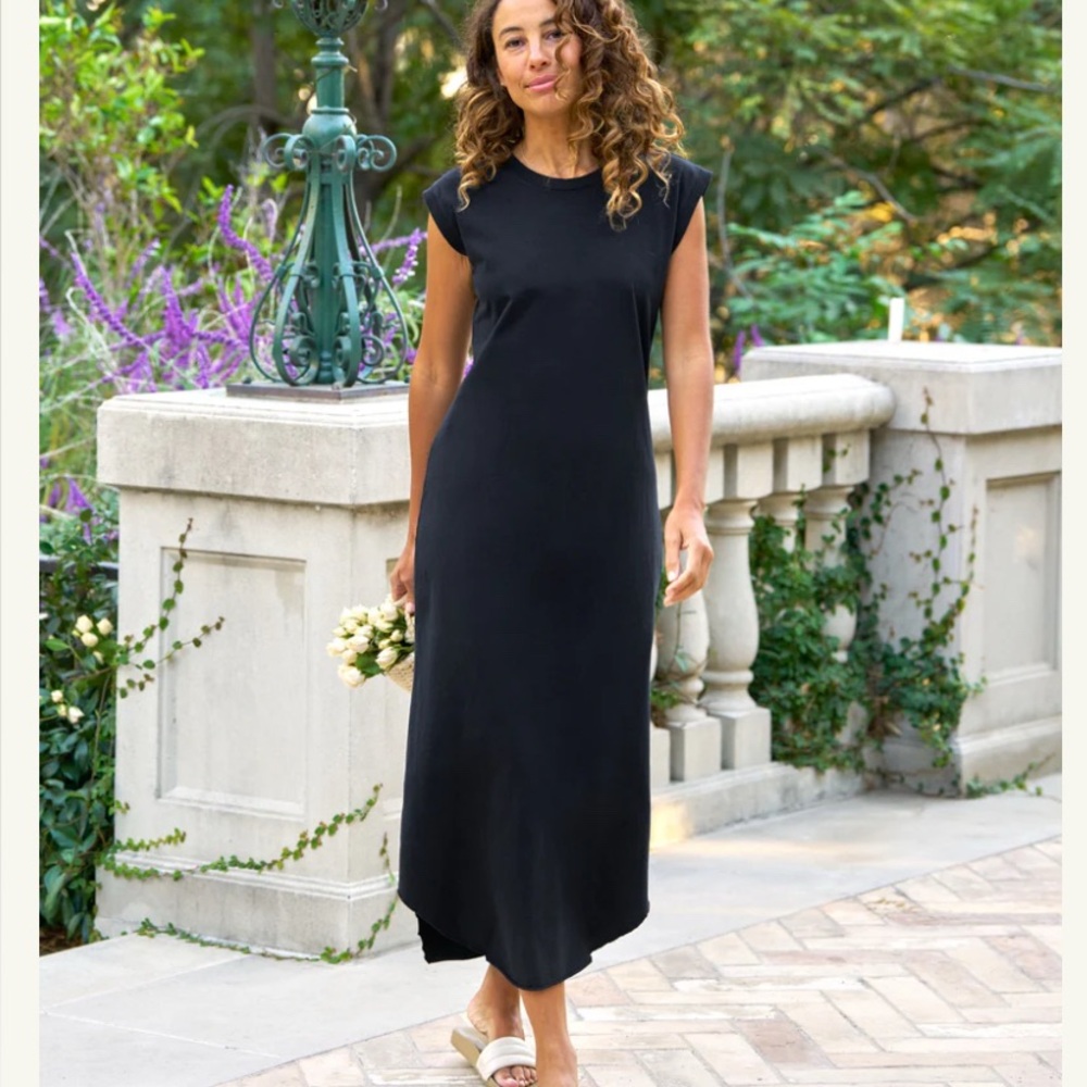 Frank & Eileen Black Maxi Dress